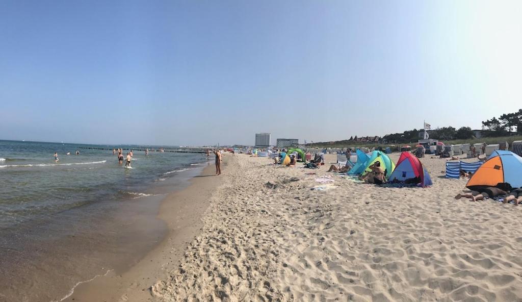Exclusive Fewo In Warnemuende, 150M To The Beach, 2 Bathrooms, 2 Bedrooms, Sauna, Wifi And Much More. 罗斯托克 外观 照片
